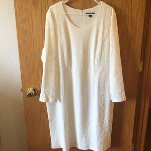 Plus Size Ivory Evening Dress